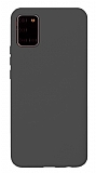 Eiroo Lansman Samsung Galaxy A31 Gri Silikon Klf