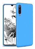 Eiroo Lansman Samsung Galaxy A50 Mavi Silikon Kılıf