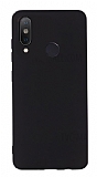 Eiroo Lansman Samsung Galaxy M20 Siyah Silikon Kılıf