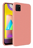 Eiroo Lansman Samsung Galaxy Note 10 Lite Pembe Silikon Klf