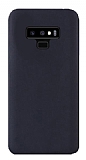 Eiroo Lansman Samsung Galaxy Note 9 Siyah Silikon Klf