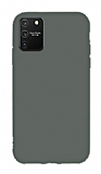 Eiroo Lansman Samsung Galaxy S10 Lite Gri Silikon Kılıf