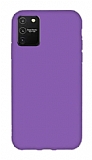Eiroo Lansman Samsung Galaxy S10 Lite Mor Silikon Kılıf