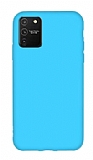 Eiroo Lansman Samsung Galaxy S10 Lite Mavi Silikon Kılıf