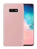 Eiroo Lansman Samsung Galaxy S10e Pembe Silikon Kılıf