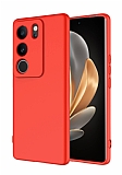 Eiroo Lansman Vivo V29 5G Kırmızı Silikon Kılıf