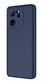 Eiroo Lansman Xiaomi 13T / 13T Pro Lacivert Silikon Klf