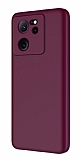 Eiroo Lansman Xiaomi 13T / 13T Pro Koyu Mor Silikon Klf