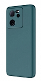 Eiroo Lansman Xiaomi 13T / 13T Pro Koyu Yeil Silikon Klf