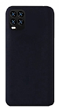 Eiroo Lansman Xiaomi Mi 10 Lite Siyah Silikon Klf