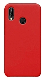 Eiroo Lansman Xiaomi Mi 9 SE Kırmızı Silikon Kılıf
