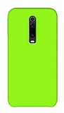 Eiroo Lansman Xiaomi Mi 9T Yeil Silikon Klf
