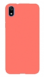 Eiroo Lansman Xiaomi Redmi 7A Turuncu Silikon Kılıf