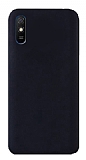 Eiroo Lansman Xiaomi Redmi 9A Siyah Silikon Kılıf