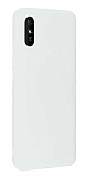 Eiroo Lansman Xiaomi Redmi 9A Beyaz Silikon Klf