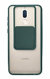 Eiroo Lens Series Huawei Mate 10 Lite Yeşil Silikon Kılıf