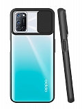 Eiroo Lens Series Oppo A72 Siyah Silikon Kılıf