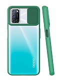 Eiroo Lens Series Oppo A72 Yeşil Silikon Kılıf