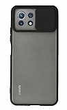 Eiroo Lens Series Xiaomi Mi 11 Lite Siyah Silikon Kılıf