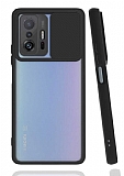 Eiroo Lens Series Xiaomi 11T Siyah Silikon Kılıf