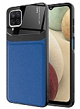 Eiroo Harbor Samsung Galaxy A12 / Galaxy M12 Lacivert Silikon Klf