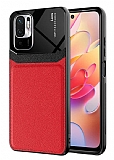 Eiroo Harbor Xiaomi Redmi Note 10 / Redmi Note 10S Kırmızı Silikon Kılıf