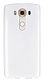 LG V10 Ultra İnce Şeffaf Silikon Kılıf