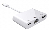 Eiroo Lightning Girişli Ethernet Dönüştürücü Kamera Bağlantı Adaptörü