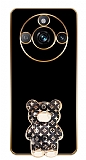 Eiroo Lks Ay Realme 11 Pro Standl Kamera Korumal Siyah Silikon Klf
