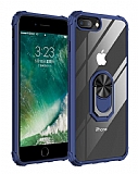 Eiroo Magnetics iPhone 7 Plus / 8 Plus Ultra Koruma Lacivert Kılıf
