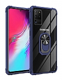 Eiroo Magnetics Samsung Galaxy S20 Ultra Lacivert Süper Koruma Kılıf