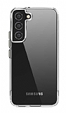 Eiroo Metal Serisi Samsung Galaxy S22 Plus 5G Silikon Kenarl effaf Rubber Klf