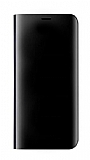 Eiroo Mirror Cover Huawei P20 Lite Aynalı Kapaklı Siyah Kılıf