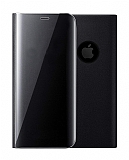 Eiroo Mirror Cover iPhone X / XS Aynalı Kapaklı Siyah Kılıf