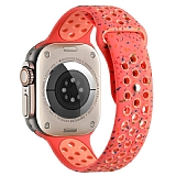 Eiroo New Series Apple Watch Silikon Turuncu Kordon (40mm)