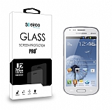 Eiroo Samsung S7562 / S7560 / S7580 Tempered Glass Cam Ekran Koruyucu