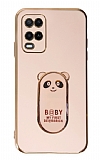 Eiroo Oppo A54 Baby Panda Standl Pembe Silikon Klf