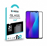 Eiroo Oppo A9 2020 Tempered Glass Full Siyah Cam Ekran Koruyucu