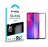 Eiroo Oppo AX7 / Oppo A5s Tempered Glass Full Siyah Cam Ekran Koruyucu