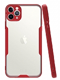 Eiroo Painted iPhone 11 Pro Kırmızı Silikon Kılıf