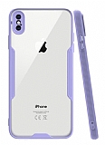 Eiroo Painted iPhone XS Max Mor Silikon Kılıf