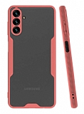 Eiroo Painted Samsung Galaxy A04s Kamera Korumalı Pembe Kılıf