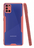 Eiroo Painted Samsung Galaxy A31 Pembe Silikon Kılıf