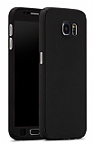 Zore GKK Ays Samsung Galaxy S7 360 Derece Koruma Siyah Rubber Kılıf