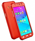Zore GKK Ays Samsung Galaxy Grand Prime / Prime Plus 360 Derece Koruma Kırmızı Rubber Kılıf
