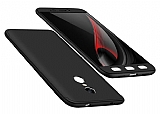 Zore GKK Ays Xiaomi Redmi Note 4 / Redmi Note 4x 360 Derece Koruma Siyah Rubber Klf