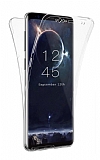 Eiroo Protection Samsung Galaxy S9 360 Derece Koruma effaf Silikon Klf