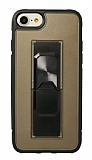 Eiroo Raptor iPhone SE 2022 Siyah Silikon Kılıf