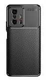 Eiroo Rugged Carbon Xiaomi 11T Siyah Silikon Klf