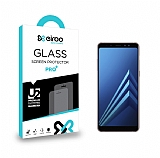 Eiroo Samsung Galaxy A8 2018 Tempered Glass Cam Ekran Koruyucu